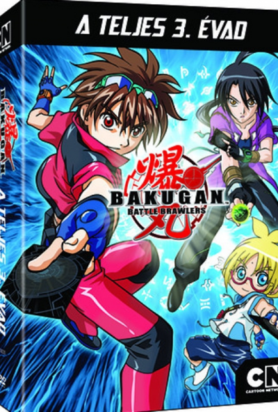 Bakugan - Teljes 3. évad (7-9. kötet) (3 DVD) *Díszdobozos - Bontatlan - Antikvár*