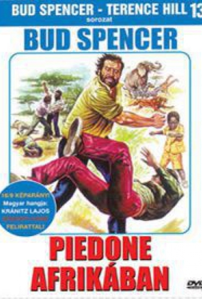 Piedone Afrikában (DVD) *Bud Spencer - Antikvár - Kiváló állapotú*