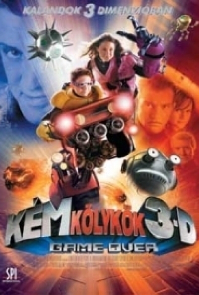 Kémkölykök 3D - Game Over (DVD) *Sylvester Stallone - Antonio Banderas - Antikvár - Kiváló állapotú* 