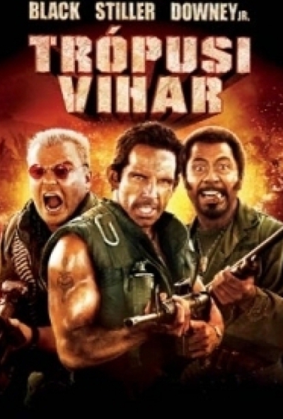 Trópusi vihar (DVD) (Szinkronizált) *Ben Stiller - Robert Downey Jr.* *Antikvár - Kiváló állapotú*