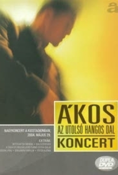 Ákos - Az utolsó hangos dal (2 DVD) *Digibook kiadás* *Gyűjtői példány - Antikvár -  Kiváló állapotú*