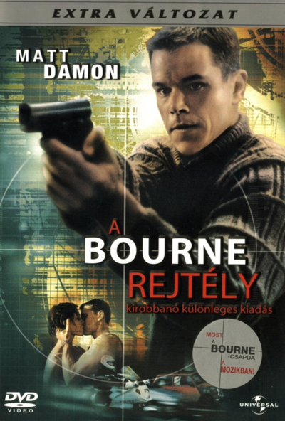 A Bourne-rejtély (DVD) *Matt Damon - Antikvár-Kiváló állapotú*