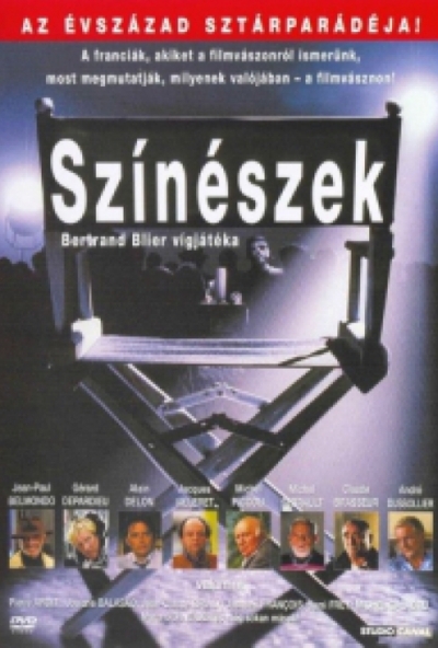 Színészek (DVD) *Alain Delon - Gérard Depardieu - Jean-Paul Belmondo - Antikvár - Kiváló állapotú*
