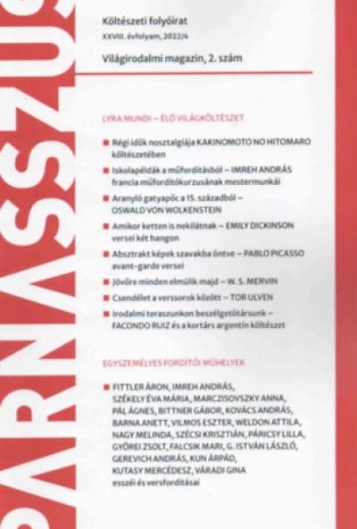 Parnasszus költészeti folyóirat - 2022/4