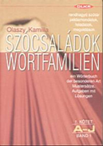 Szócsaládok I. A-J (Wortfamilien)