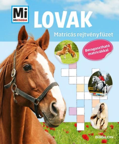 Mi MICSODA Matricás rejtvényfüzet - Lovak