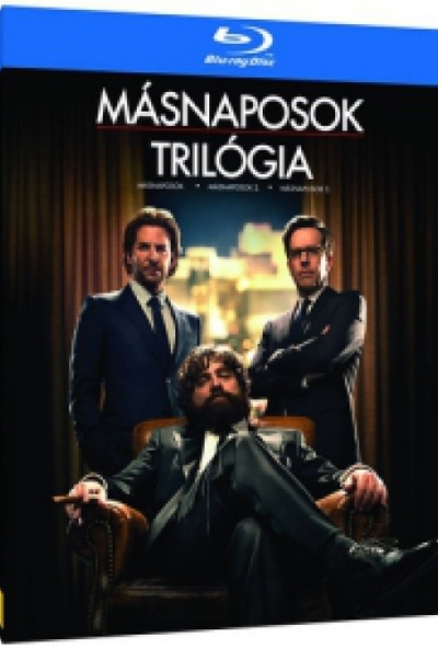 Másnaposok trilógia (3 Blu-ray) *Magyar kiadás - Antikvár - Kiváló állapotú*