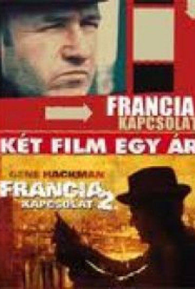 A francia kapcsolat 1-2. (2 DVD) *Szinkronizált - Antikvár - Kiváló állapotú*