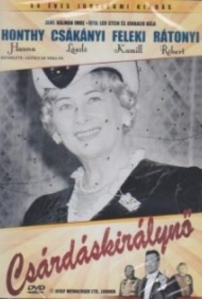 Csárdáskirálynő *Klasszikus* (50 éves jubileumi kiadás) (DVD)  *Szinetár Miklós rendezte - Honthy Hanna - Feleki Kamill*