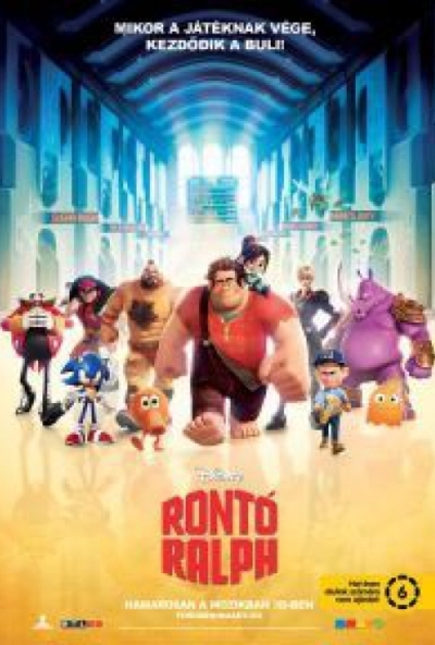 Rontó Ralph (3D Blu-ray + BD) *Antikvár - Kiváló állapotú*