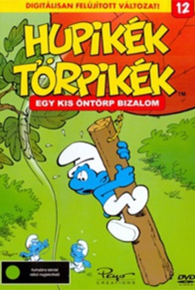Hupikék Törpikék 12. - Egy kis öntörpbizalom (DVD) *Antikvár-Közepes állapotú*