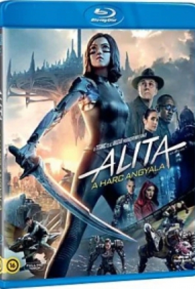 Alita - A harc angyala (Blu-ray) *Magyar kiadás - Rosa Salazar - Szinkronizált - Antikvár - Kiváló állapotú*
