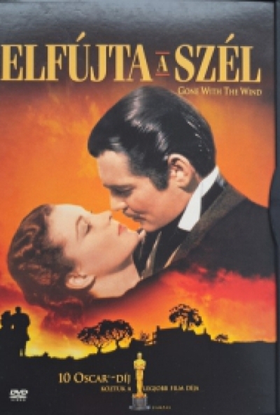 Elfújta a szél (DVD) *Feliratos - Clark Gable - Vivien Leigh - Antikvár - Kiváló állapotú*