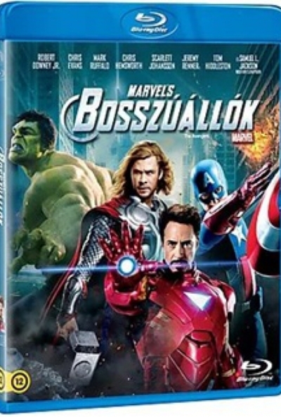 Bosszúállók *2012* (Blu-ray) *Magyar borító*