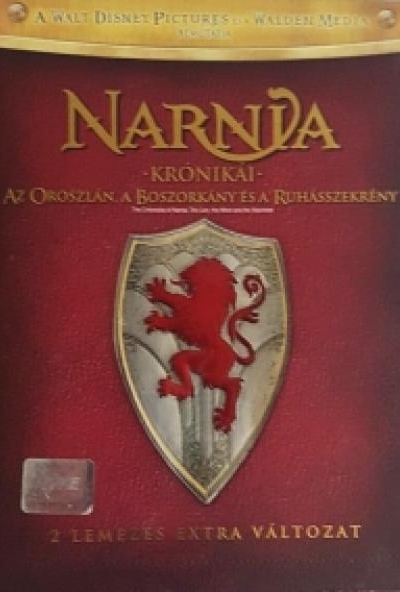 Narnia krónikái 1. - Az oroszlán, a boszorkány és a ruhásszekrény (2 DVD) *Georgie Henley - Szinkronizált - Antikvár - Kiváló állapotú*