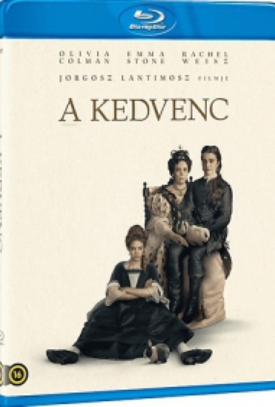 A kedvenc (Blu-ray) *Magyar borító - Olivia Colman - Emma Stone - Rachel Weisz -Szinkronizált*