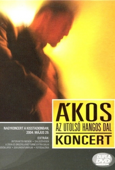 Ákos - Az utolsó hangos dal (2 DVD) *Digibook kiadás* *Gyűjtői példány - Antikvár -  Kiváló állapotú*