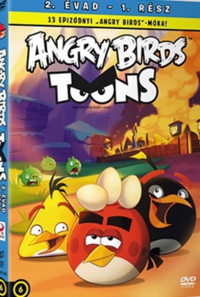 Angry Birds Toons: 2. évad, 1. rész (DVD) *Antikvár - Kiváló állapotú*
