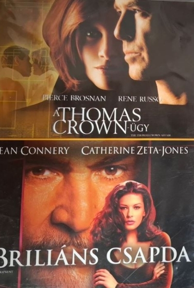 A Thomas Crown-ügy / Briliáns csapda (2 DVD) *Antikvár - Kiváló állapotú*