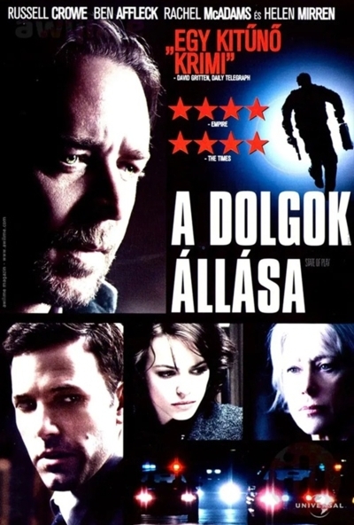 A dolgok állása (DVD) *Russell Crowe - Ben Affleck - Antikvár - Kiváló állapotú*