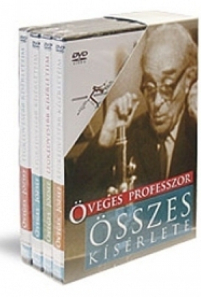 Öveges pofesszor - Legkedvesebb kísérleteim 1-4. (4 DVD) *Antikvár-Kiváló állapotú*