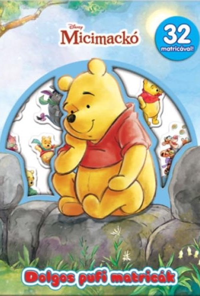 Micimackó - Dolgos pufi matricák