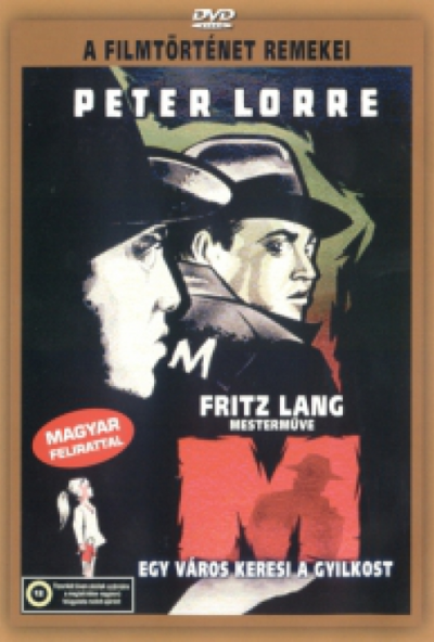 Fritz Lang - M – Egy város keresi a gyilkost (DVD) *Antikvár - Kiváló állapotú*