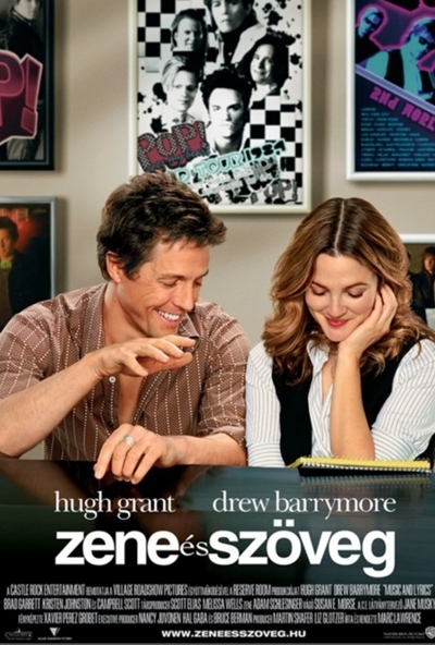 Zene és szöveg (DVD) *Hugh Grant - Drew Barrymore - Antikvár - Kiváló állapotú*