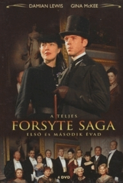 A Forsyte Saga - A teljes első és második évad (4 DVD) *Antikvár - Kiváló állapotú*