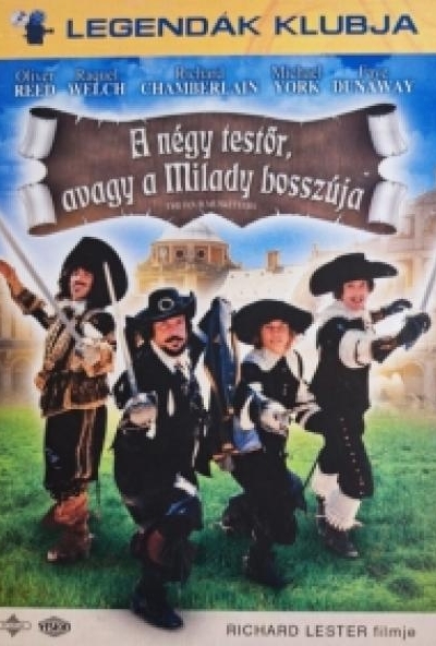 A négy testőr, avagy a Milady bosszúja *Legendák Klubja* (DVD) *Richard Chamberlain - Szinkronizált - Antikvár - Kiváló állapotú*