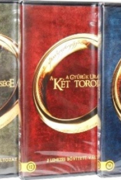 A Gyűrűk Ura trilógia 1-3. (6 DVD) *Kétlemezes bővített változat* *Antikvár - Kiváló állapotú*