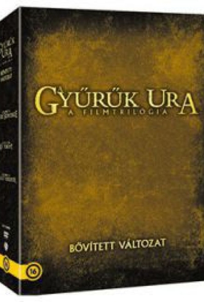 A Gyűrűk Ura trilógia (bővített változat) (12 DVD) *Exkluzív kiadás* *Antikvár-Kiváló állapotú*