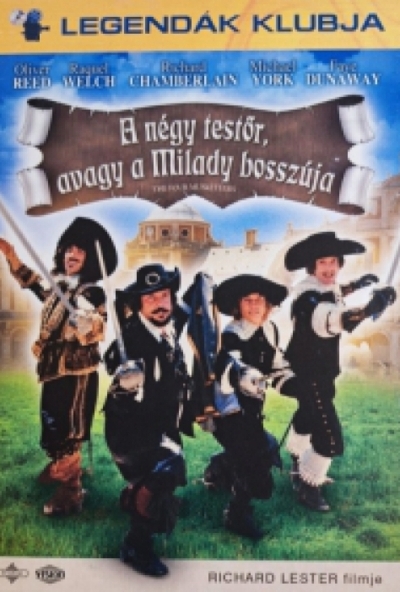 A négy testőr, avagy a Milady bosszúja *Legendák Klubja* (DVD) *Richard Chamberlain - Szinkronizált - Antikvár - Kiváló állapotú*