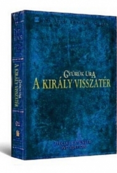 A Gyűrűk Ura: A Király Visszatér - bővített (4 DVD) *Antikvár - Kiváló állapotú*