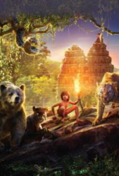 A dzsungel könyve (DVD)  (2016-os mozifilm) *Disney* *Antikvár-Kiváló állapotú*