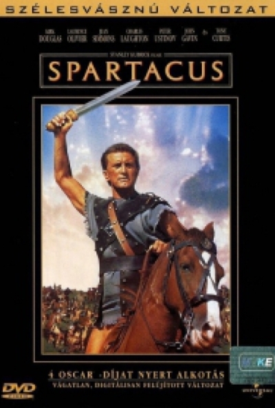 Spartacus *Klasszikus* (DVD) *Feliratos*  *Kirk Douglas - Antikvár - Kiváló állapotú*