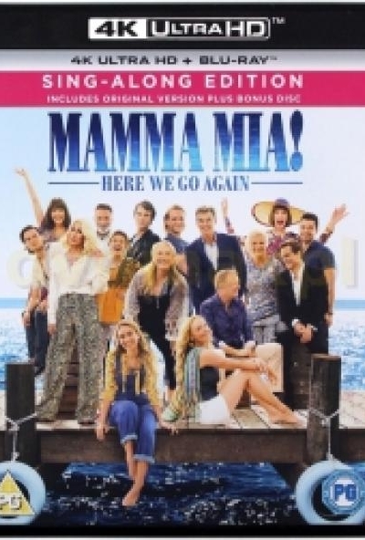 Mamma Mia! Sose hagyjuk abba (4K UHD + Blu-ray + DVD) *Meryl Streep - Pierce Brosnan - Colin Firth - Szinkronizált - Import - Antikvár - Bontatlan*