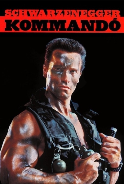 Kommandó (DVD) *Magyar szinkronnal - Arnold Schwarzenegger klasszikus - Import*
