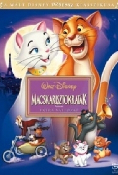 Macskarisztokraták (DVD) *Klasszikus szinkronnal - Antikvár - Kiváló állapotú* 