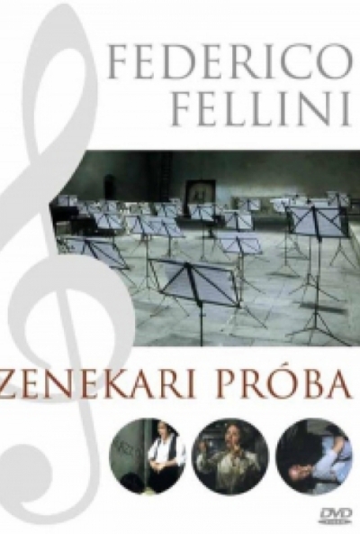 Zenekari próba (DVD) *Frederico Fellini filme - Szinkronizált - Antikvár - Kiváló állapotú*