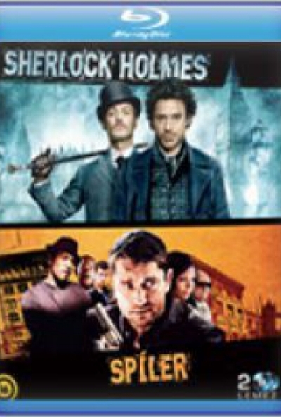 Spíler / Sherlock Holmes (2 Blu-ray) (Twinpack) *Magyar kiadás - Antikvár - Kiváló állapotú* 