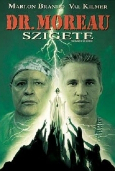 Dr. Moreau szigete (DVD) *1996 - Marlon Brando - Val Kilmer* *Antikvár - Kiváló állapotú*