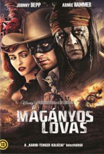 A magányos lovas (DVD) *Johnny Depp - Antikvár - Kiváló állapotú* 	