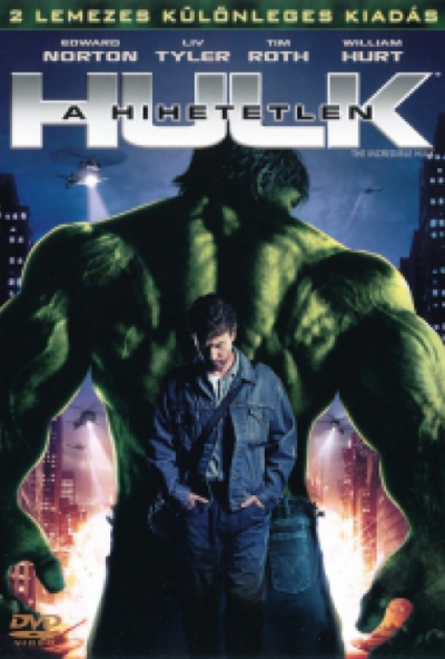 A hihetetlen Hulk (2 DVD) *Különleges 2 lemezes extra kiadás* - *Edward Norton - Antikvár - Kiváló állapotú*