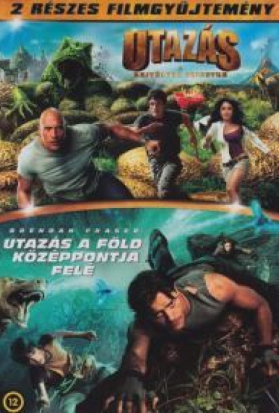 Utazás a rejtélyes szigetre / Utazás a Föld középpontja felé (2 DVD) *Bontatlan - Antikvár* *Twinpack*