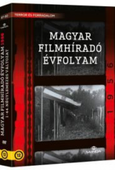 Magyar Filmhíradó Évfolyam 1956 (4 DVD) (MaNDA kiadás) (DVD) *Antikvár - Kiváló állapotú*
