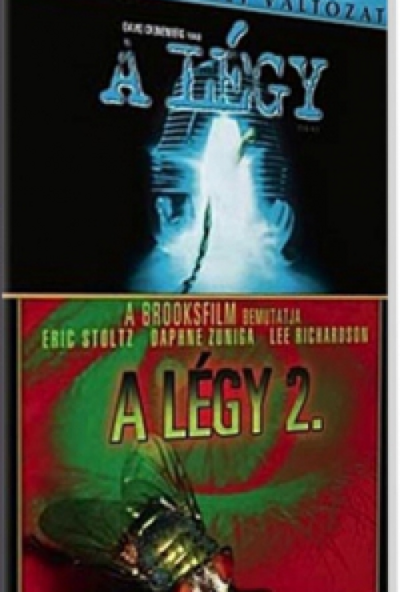 A légy (1986) / A légy 2. (1989)  (2 DVD) *Szinkronizált - Antikvár - Kiváló állapotú*