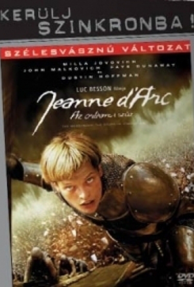 Jeanne d'Arc - Az orleans-i szűz (DVD)  *Luc Beson - Szinkronizált - Antikvár - Kiváló állapotú*