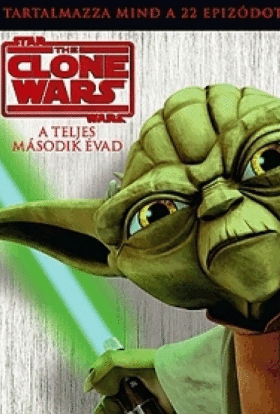 Star Wars: A klónok háborúja - 2. évad (4 DVD) *Magyar szinkronnal - Antikvár - Kiváló állapotú*