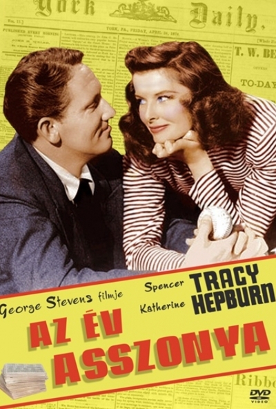 Az év asszonya (DVD) *Spencer Tracy - Katharine Hepburn* *Antikvár - Kiváló állapotú*